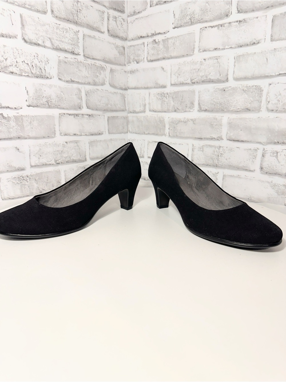 PENDING - Aerosoles Heelrest Classic Pumps Size 10 Black New - Picture 5 of 8